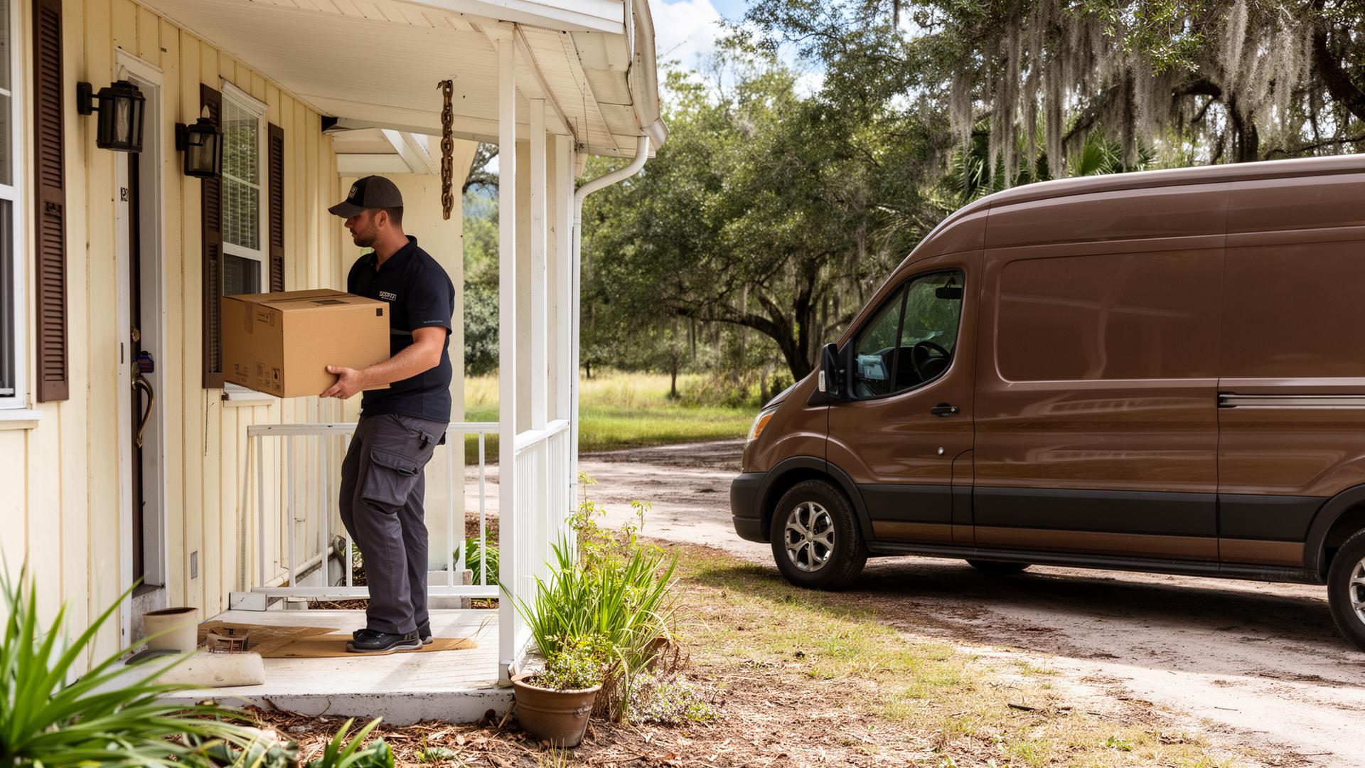 Package delivery (UPS, FedEx, Amazon)
