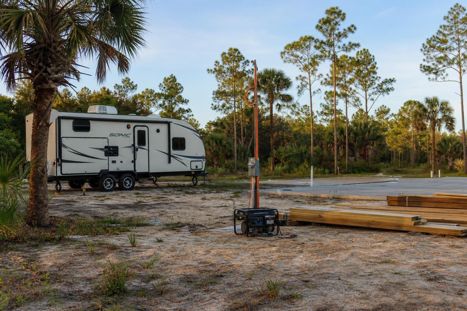 Living in an RV While You Build